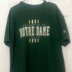 Notre Dame Fighting Irish- Notre Dame Bookstore On The Campus College T-Shirt